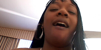Petite Ebony 19 yr old Girl Loves to Fuck in POV Teen Video
