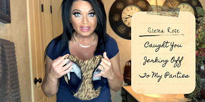 Horny mature woman is pushing a big dildo in her cunt and ass