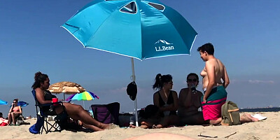 Beach Shenanigans 16 (with slow-mo reaction)