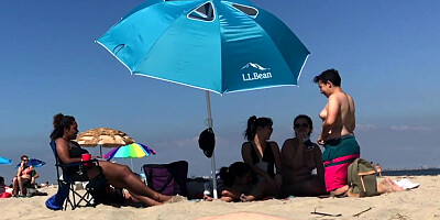 Beach Shenanigans 16 (with slow-mo reaction)