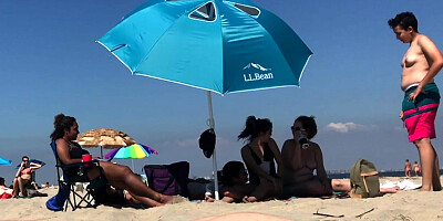 Beach Shenanigans 16 (with slow-mo reaction)