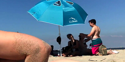 Beach Shenanigans 16 (with slow-mo reaction)
