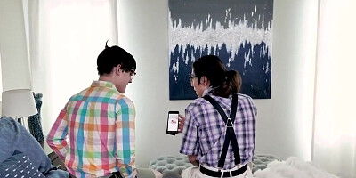 Sis Swap - Hot Teens Used Their Geek Stepbrothers To Fix Their Grades In Exchange For Fucking Them