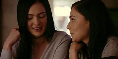 First anal threesome for horny stepdaughters