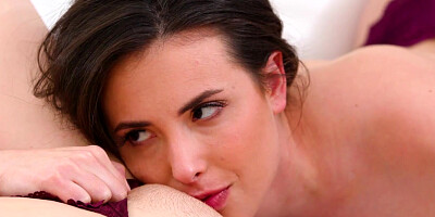 Busty redhead Penny Pax pussy licking 69 with lesbo neighbor