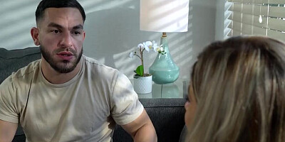 My Blonde Big Tittied Stepsister Helped Me With My Ex