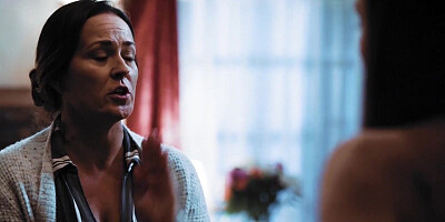 Teen doll is mixed up into an intense threesome with her foster parents