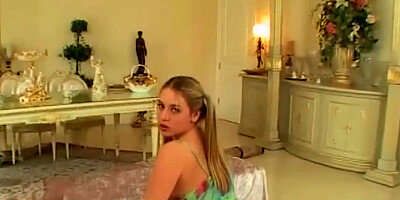 DirtySister - Blonde Ponytailed Stepsis Loving his Stepbrother's Cock