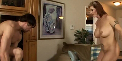 Mature woman Brittany Blaze fucks with a passion of a teen girl