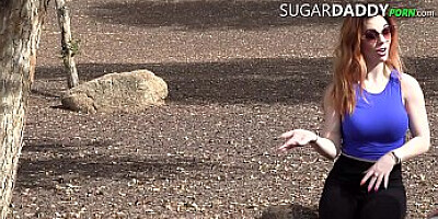 COUNTRY Girl surprises us with MONSTER TITS! Fucks Daddy TOOHARD