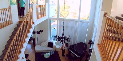 SpyFam Step Sister Aidra Fox Caught Musical Masturbating