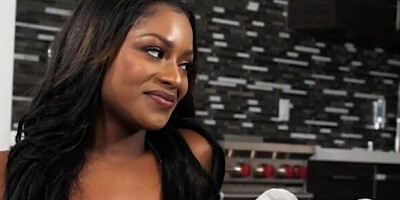 Ebony babe Evi Rei wants a white cock