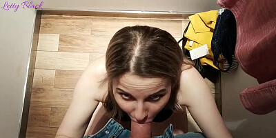 Public Oral Creampie In Mall by Letty Black