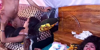 Deshi Stepbros Step Sisters For Their First Time foursome gangbang,part 1