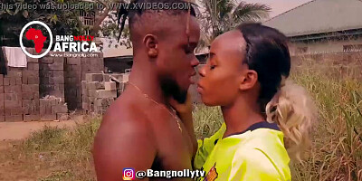 Bangnolly Africa - Wizzy bang fucked his cousin sister in a lonely compound while everyone is away