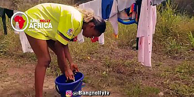 Bangnolly Africa - Wizzy bang fucked his cousin sister in a lonely compound while everyone is away