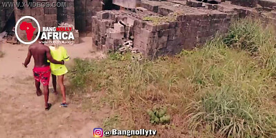 Bangnolly Africa - Wizzy bang fucked his cousin sister in a lonely compound while everyone is away
