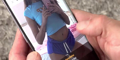 Sexy Teenager Sucks and Fucks a Step Relative
