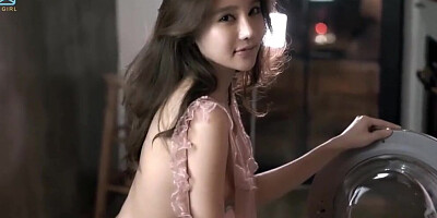 Sweet Asian girl is playing with herself while taking a shower