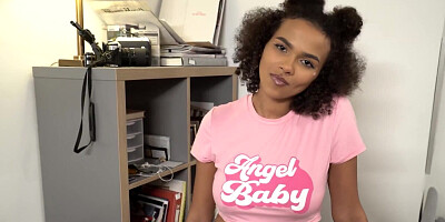 Caught Teen Stepsister Makes a Deal - Alina Ali