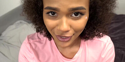 Caught Teen Stepsister Makes a Deal - Alina Ali