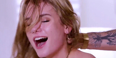 Family Hook Ups - Naughty Step-Brother Catches His Sexy Step-Sister Natalie Knight Masturbating