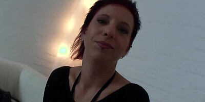 Glorious mature tries out some porn acting