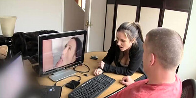 MILF Receiving Stepson's Creampie