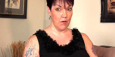 Aunt Judy's - Your 56yo Busty Mature Stepmom Layla Bird gives you JOI