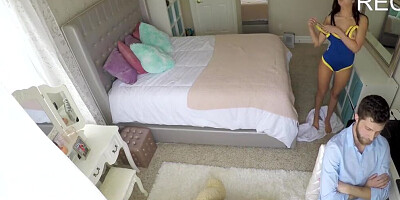 Stepsister ariana marie bribes you with pussy!