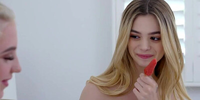 Britt Blair and Molly Little are changing their turns on this hard prick