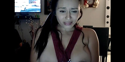 Flashing on Cam while Cousin in the Room 1