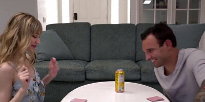 Bratty Sis - Losing Game Gets Her Big Brothers Big Cock!