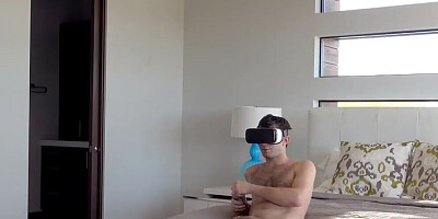 Brandy Love Fucks Step Who’s V.R. Masterbating