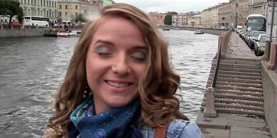 Petite chick sucks that hard pecker and rides it wildly