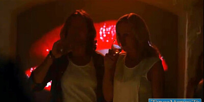 Blonde mature fucks with young