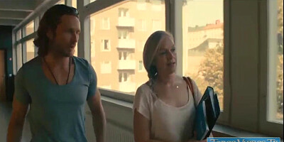 Blonde mature fucks with young