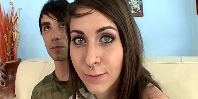 Luna Kitsuen is taking a load of cum in her asshole