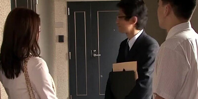 Asian housewife Misa Kudo is being fucked by husband's business partner