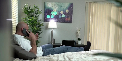 SPYFAM Stepsis Walks In On Stepbro Jerking His Big Dick Off