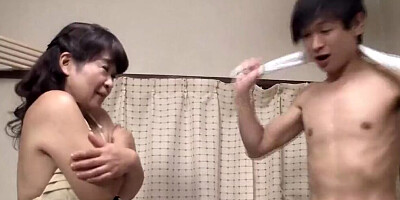 No! Stop. Stepmom Played with by Her Boy and Gets Creampied - Part.6