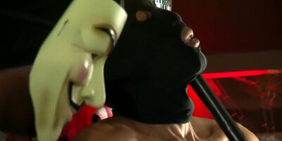 Corrupt Cop Slut Blows Smoke in Fans Faces and Cocks before Facial Cumshot