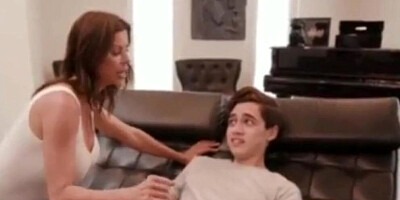 Stepmom fucked step son
