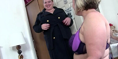 Two horny British busty matures are greedy for BBC