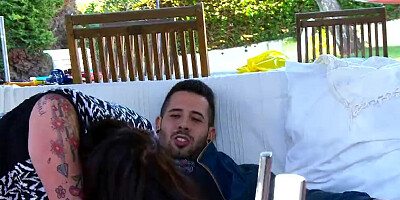 Pierced Milf Has Sex With Teen Boy To Fulfill Her Fantasy