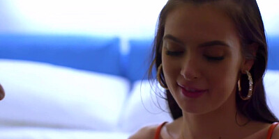 Lovely girl Marley Brinx is fucked anally by a big black man