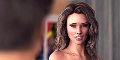 Amazing babe teases stepson and fucks with him in 3D cartoon