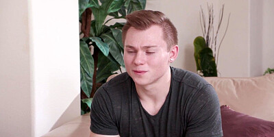 Dude watches as his stepmom gets a BBC up the ass