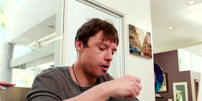 BBW Victoria Lobov is tit-fucked and shagged by a horny neighbor