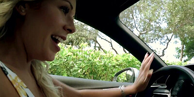 Nikki Brooks is fucking with her driving instructor Luke Longlyxxx